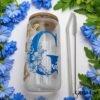 Gourde en verre personnalisé   grâce