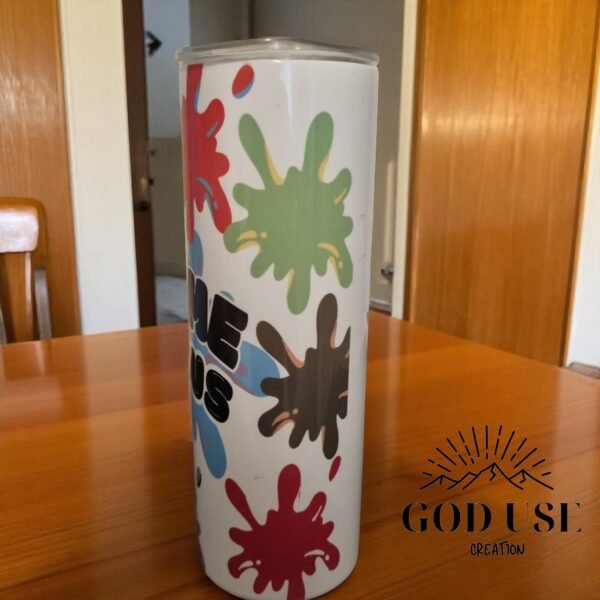 Gourde-canette personnalisé   J'aime Jésus