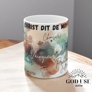 Mug personnalisé    CHRIST DIT DE MOI