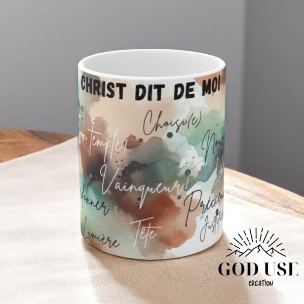 Mug personnalisé    CHRIST DIT DE MOI