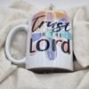 Mug personnalisé    trust in the lord