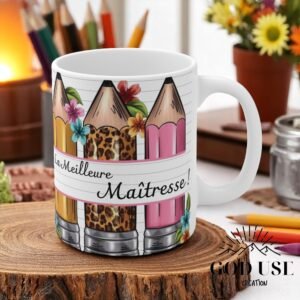 Mug personnalisé   la meilleure Maîtresse