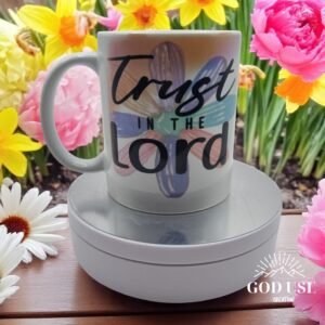 Mug personnalisé    trust in the lord