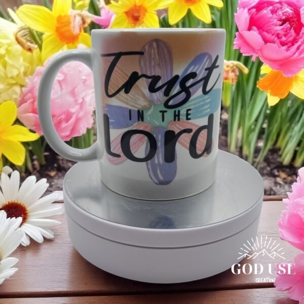 Mug personnalisé    trust in the lord